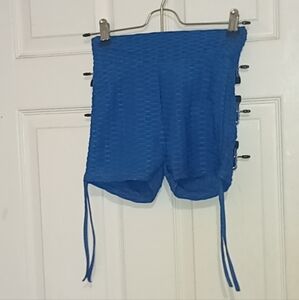 Blue fashion nova shorts